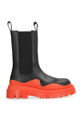 Läder Tire Boot