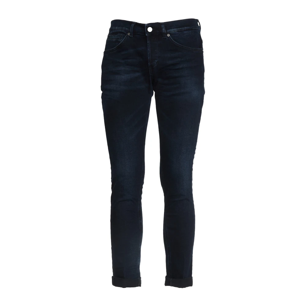 Dondup Donkerblauwe Denim Jeans voor Heren Blue Heren
