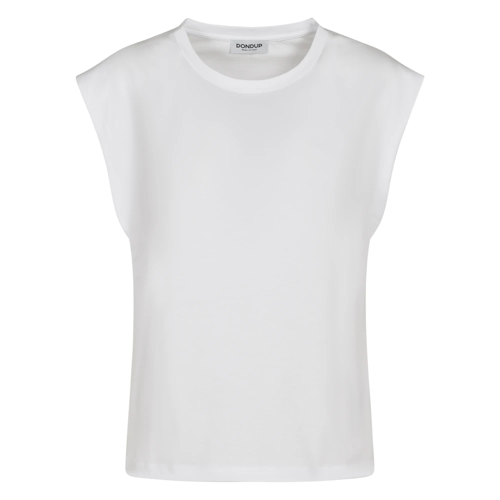 Dondup Stijlvolle T-shirts en Polos Collectie White Dames