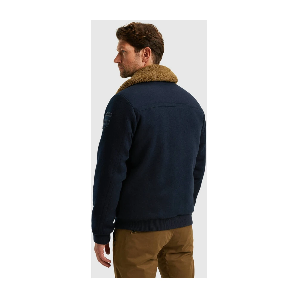 PME Legend Vluchtjack Yetlock Dense Wool Blue Heren