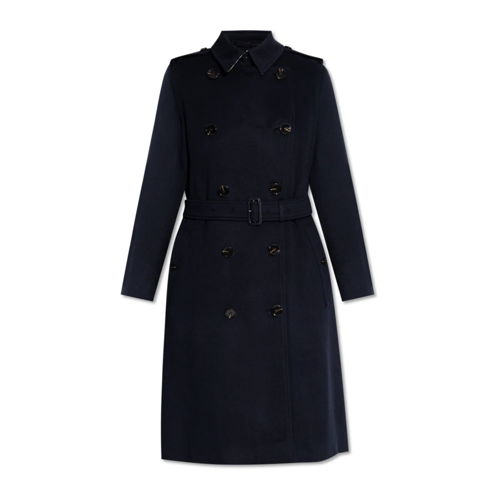 Burberry Cashmere trenchcoat Blue Dames