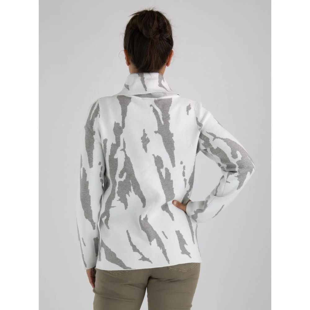 Joseph Ribkoff Stijlvolle Sweaters Collectie White Dames