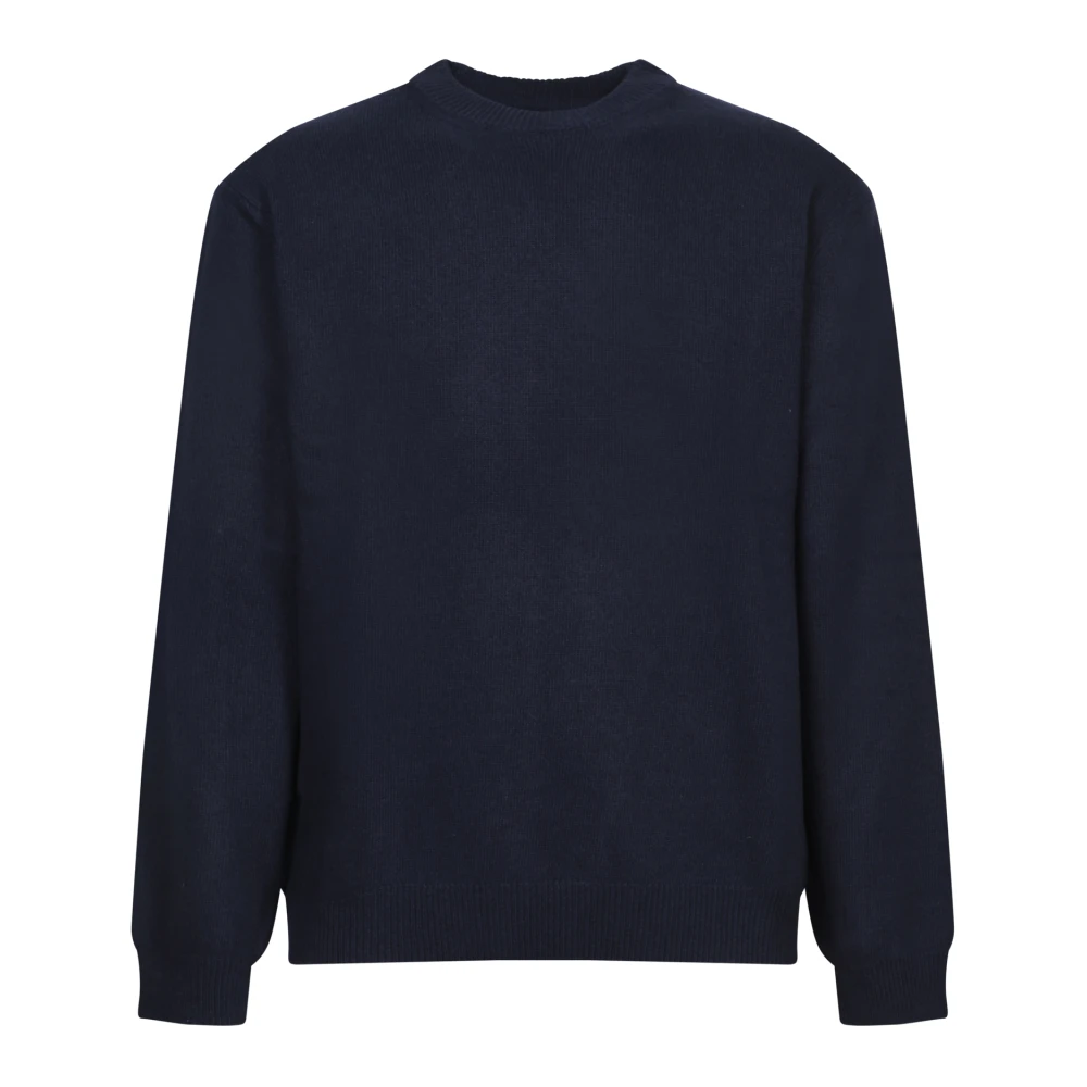 Daniele Fiesoli Blauwe Gebreide Kleding voor Mannen Aw24 Blue Heren