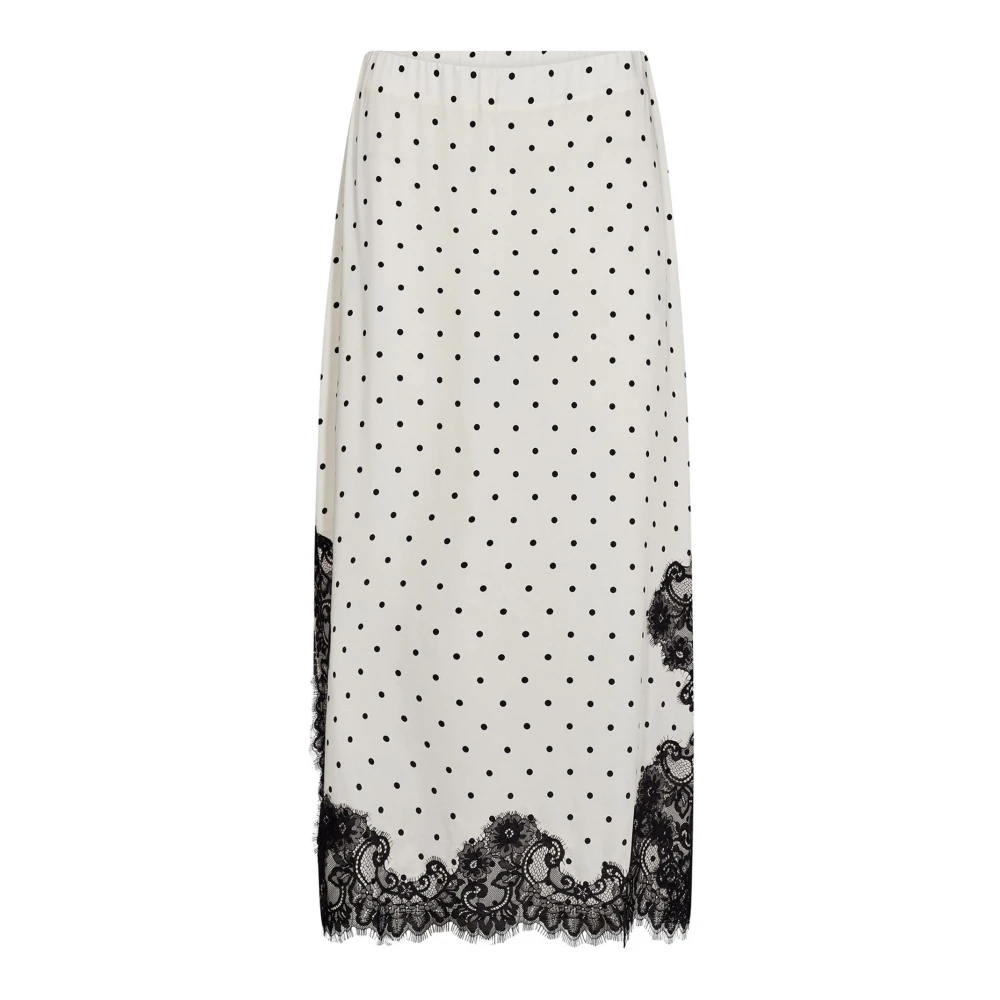 Co'couture White Midi Skirts, Female, Xs, Midi Skirts