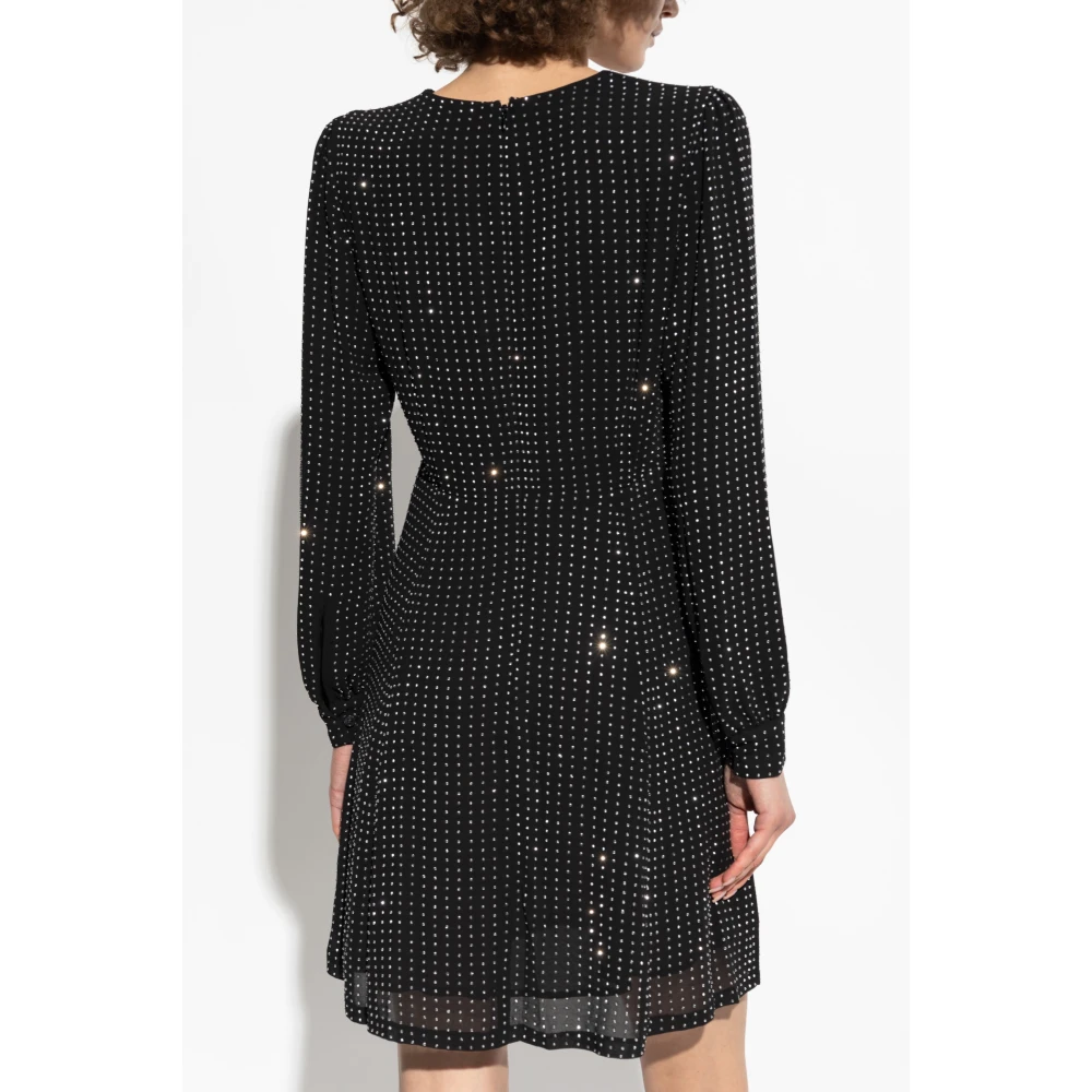 Michael Kors Jurk met glinsterende pailletten Black Dames