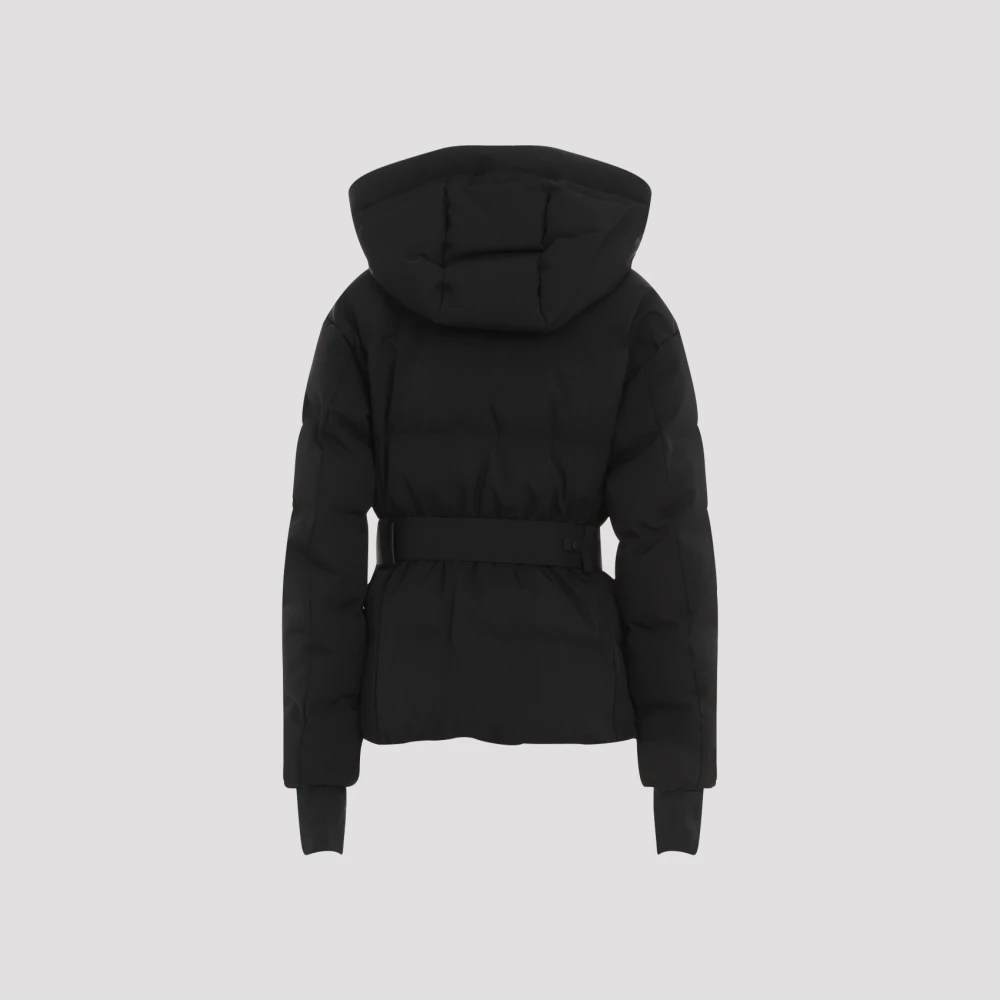 Moncler Zwarte jas voor vrouwen Aw24 Black Dames
