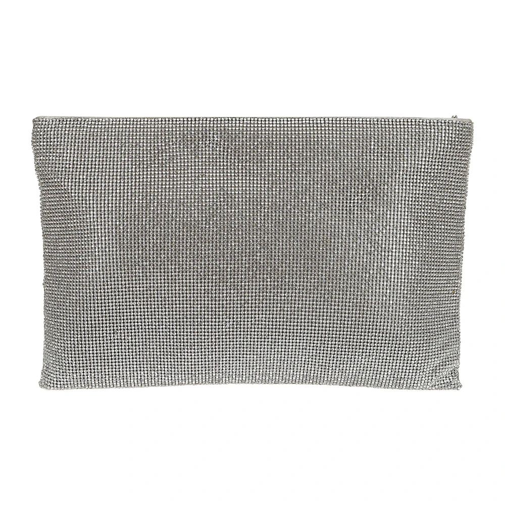 Benedetta Bruzziches Metallic Handtas voor Vrouwen Gray Dames