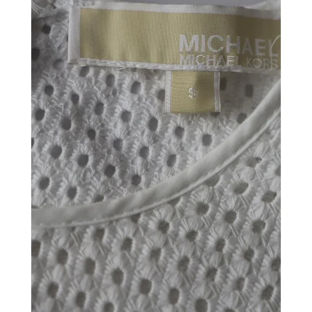 Michael Kors Pre-owned Cotton tops White Dames