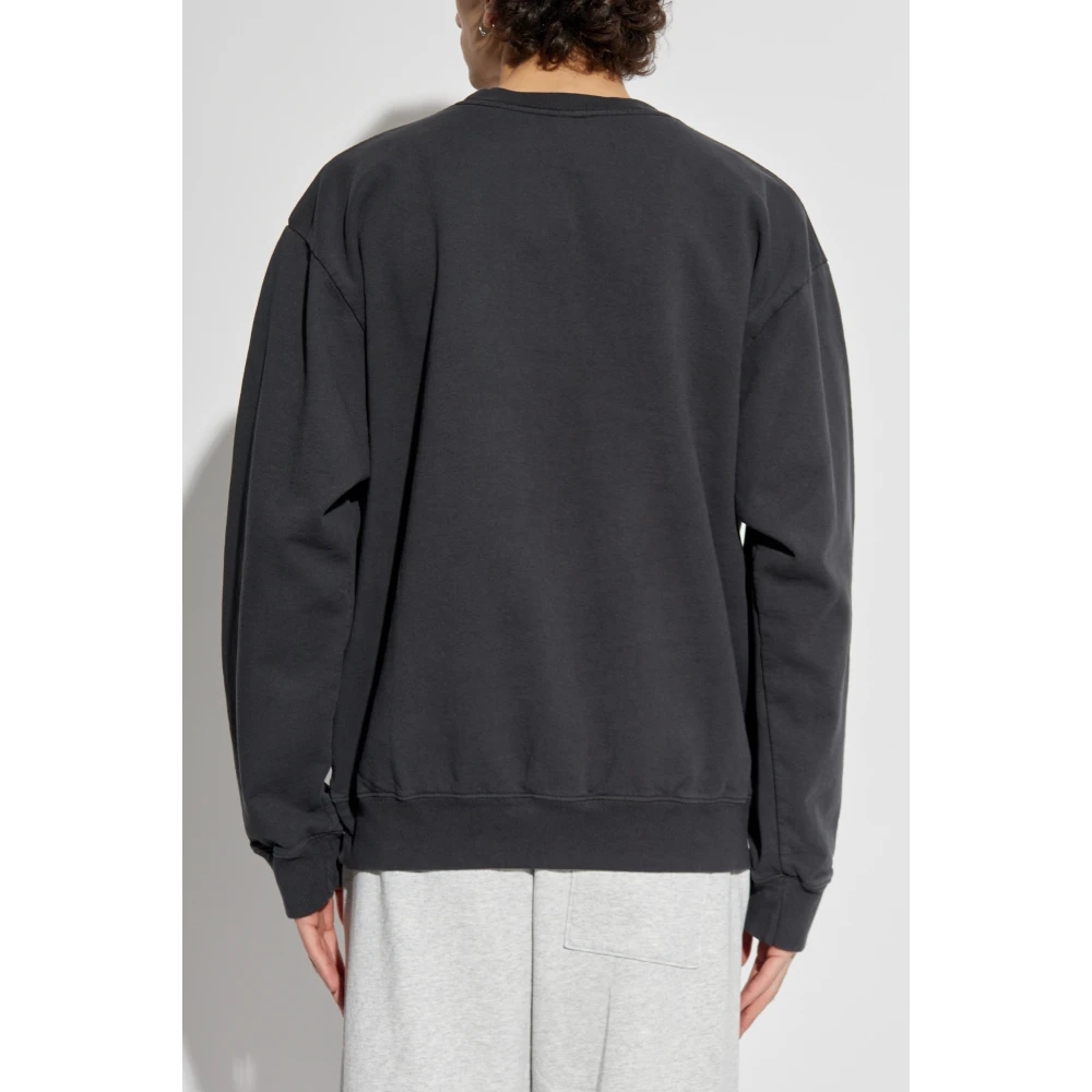 Sporty & Rich Sweatshirt uit de The Mountain collectie Black Unisex