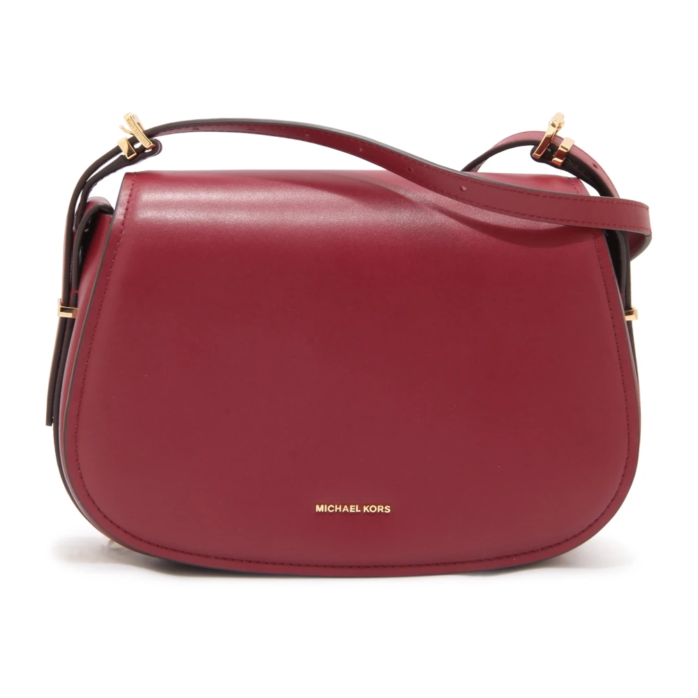 Michael Kors Women's Red Lydia Md Flap Messenger - Shoulder Bags - One Size - Bags
