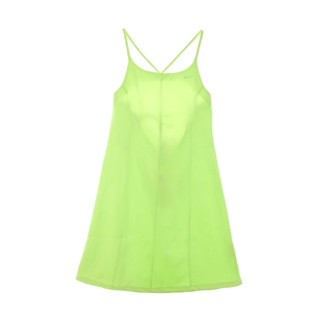 Nike Icon Clash Klänning - Lime Glow/Barely Green Green, Dam