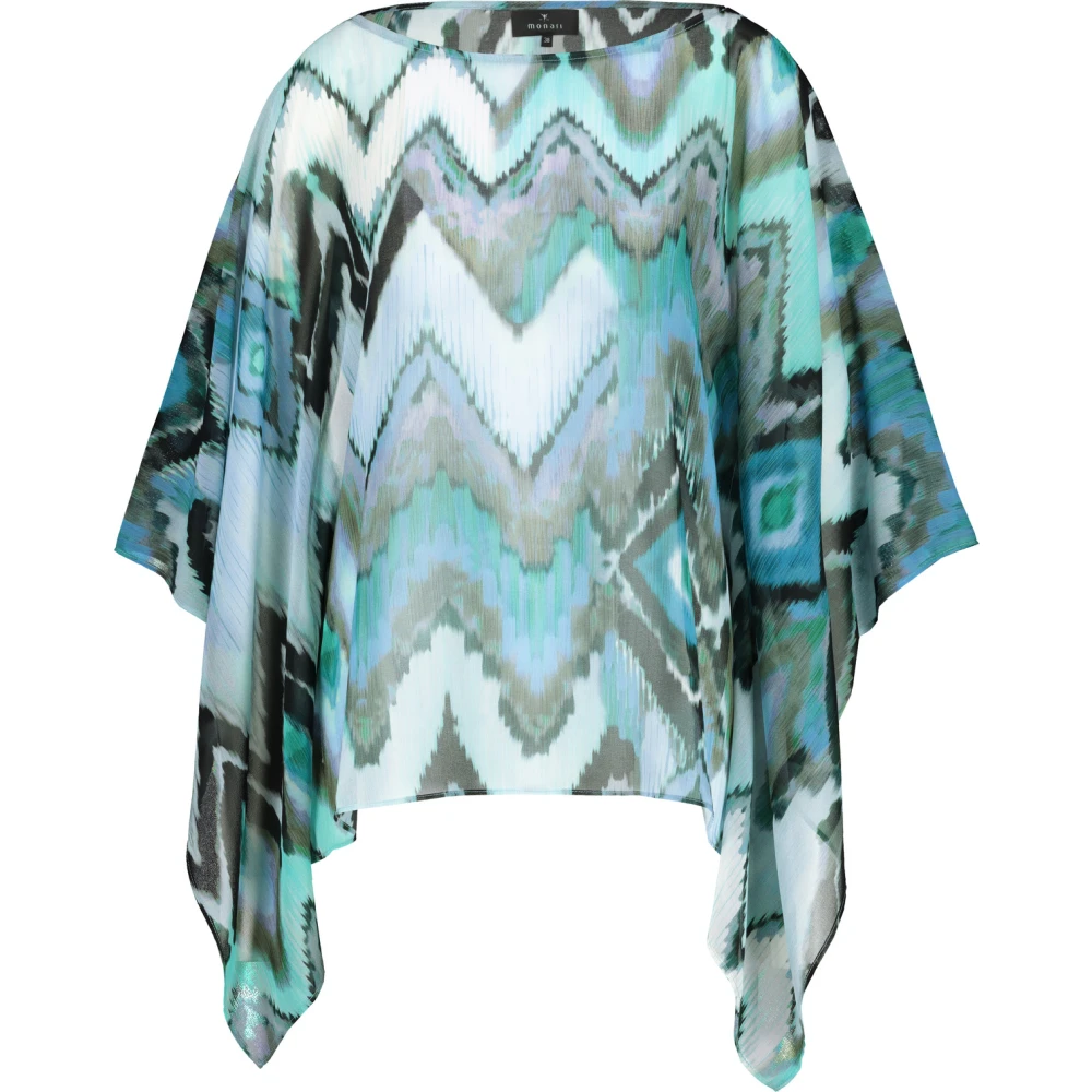 Monari Blouses Blue Dames