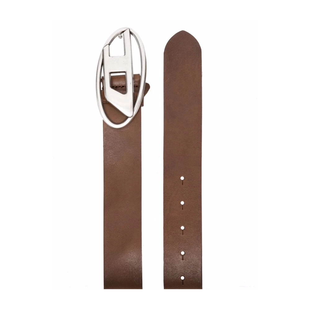 Diesel Bruine Riemen voor Mannen Aw24 Brown Heren