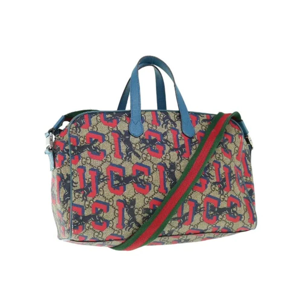 Gucci Vintage Pre-owned Canvas handbags Multicolor Unisex