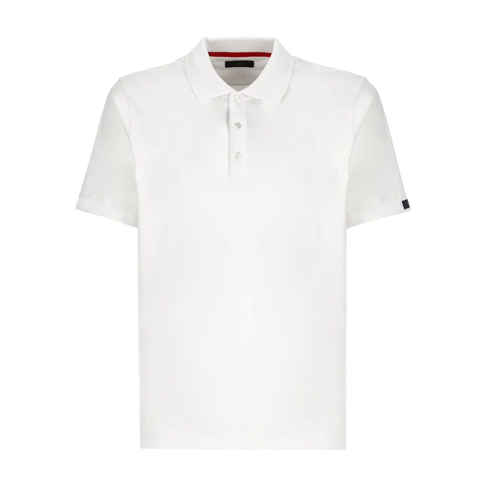 Fay - Tops > Polo Shirts - White - Fay - Modalova