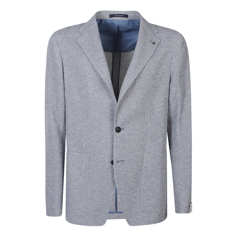 Tagliatore Men's Blue Jacket - Blazers - 2XL - Jackets