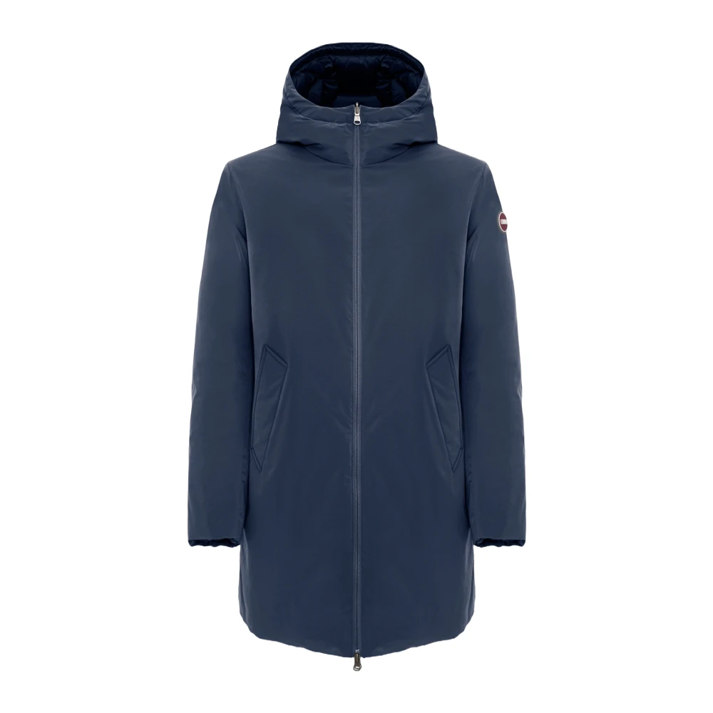 Colmar Blauwe Winterjas met Ritssluiting Blue Heren