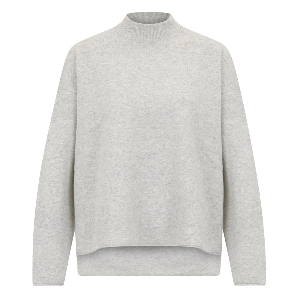 drykorn Timothea Turtle Neck Sweater Gray Dames