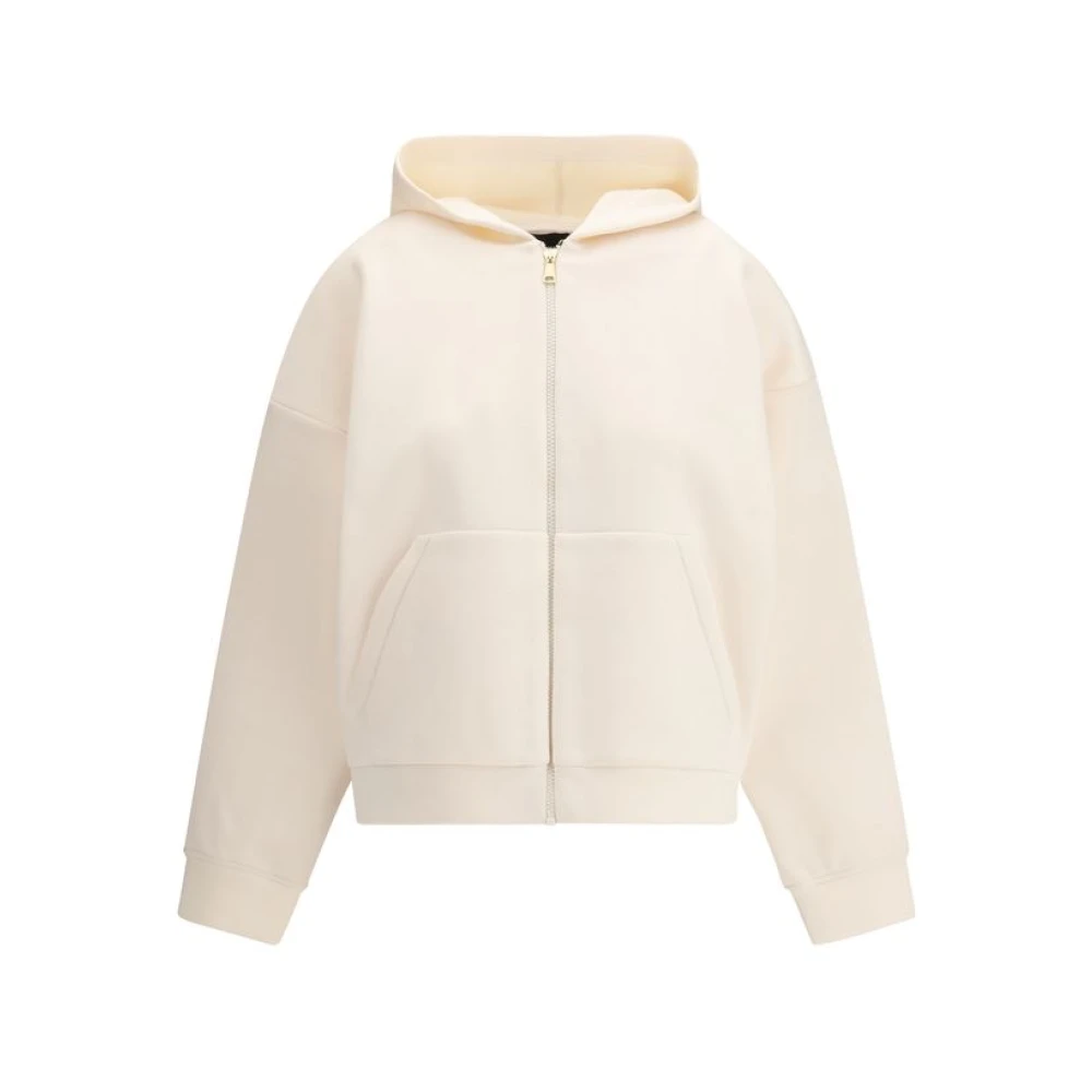 Fabiana Filippi , Zip-Throughs, Female, Pink, M, Hooded Sweatshirt