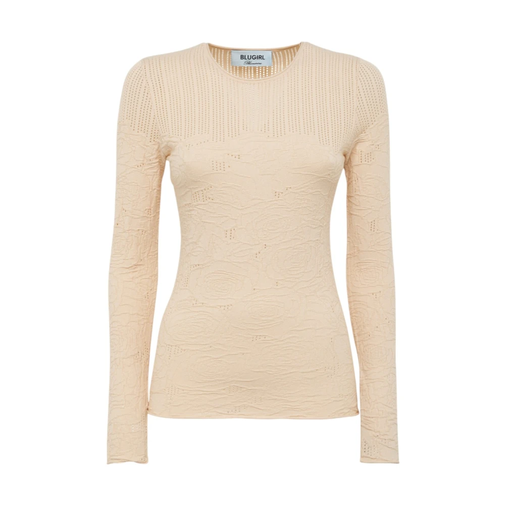 Knitwear > Round-neck Knitwear - - Blugirl - Modalova