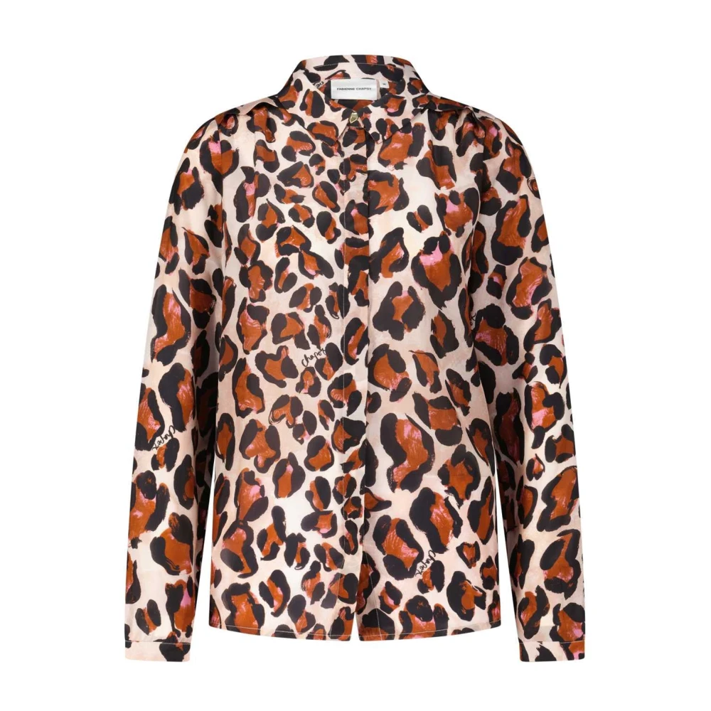 Fabienne Chapot Blouse met Animal-Print Elegant en veelzijdig Multicolor Dames
