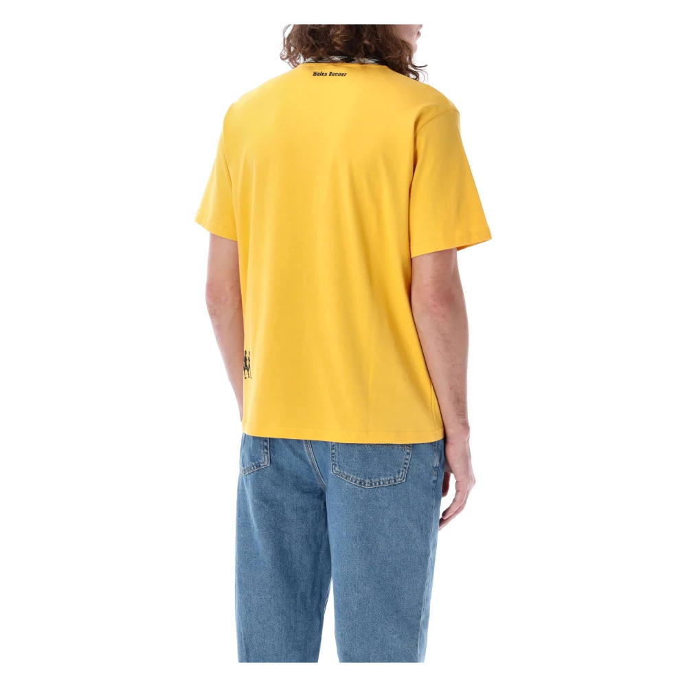 Wales Bonner T-Shirts Yellow Heren
