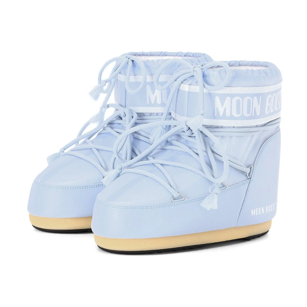 Moon Boot Donna Blu Scarpe, 36 Eu, New, - Immagine 4
