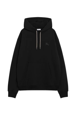 Logo Bomullshoodie