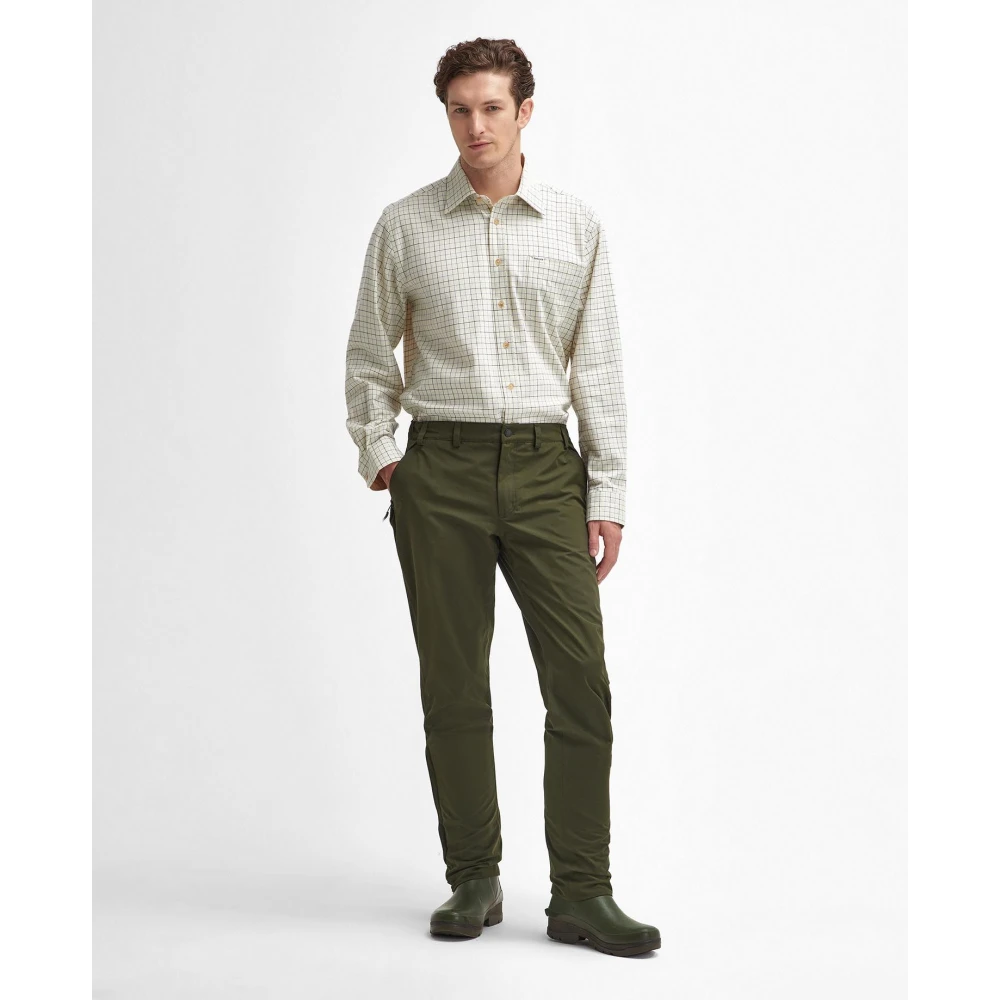 Barbour Actieve Olijf Outdoor Broek Green Heren