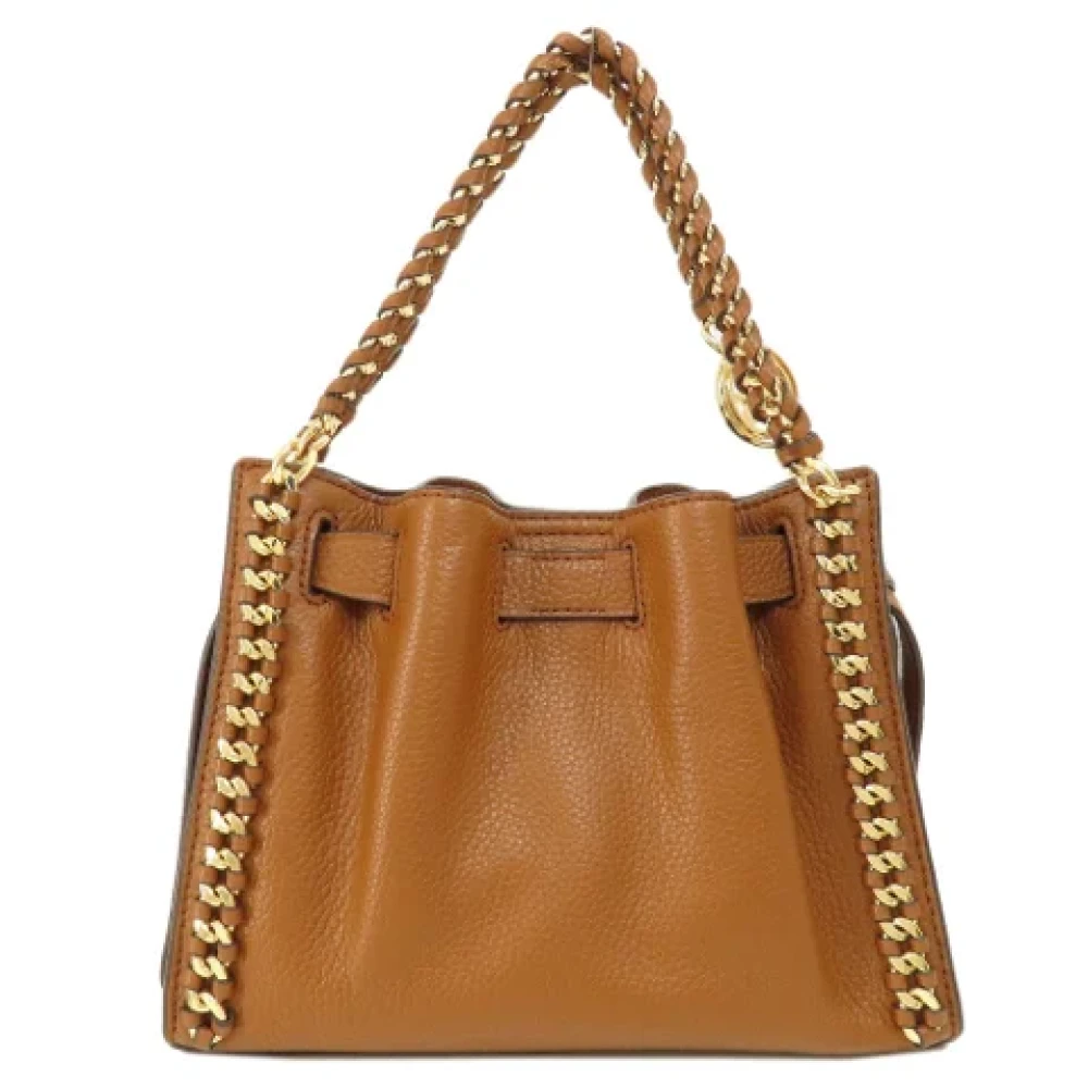 Michael Kors Pre-owned Leather shoulder-bags Brown Dames