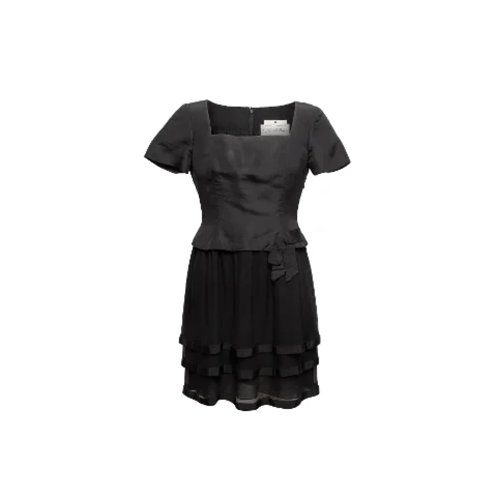 Oscar De La Renta Pre-owned Fabric dresses Black Dames