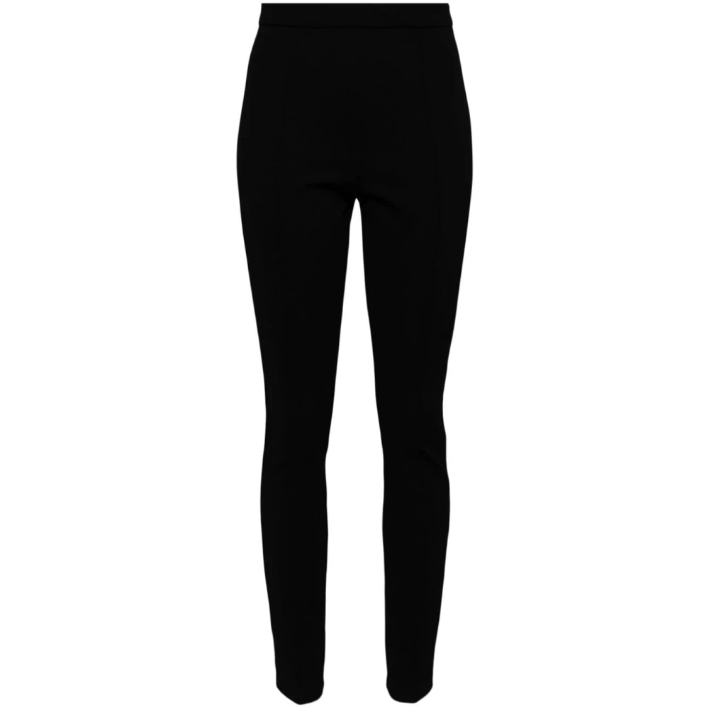 Moncler Zwarte Stijlvolle Broek Black Dames