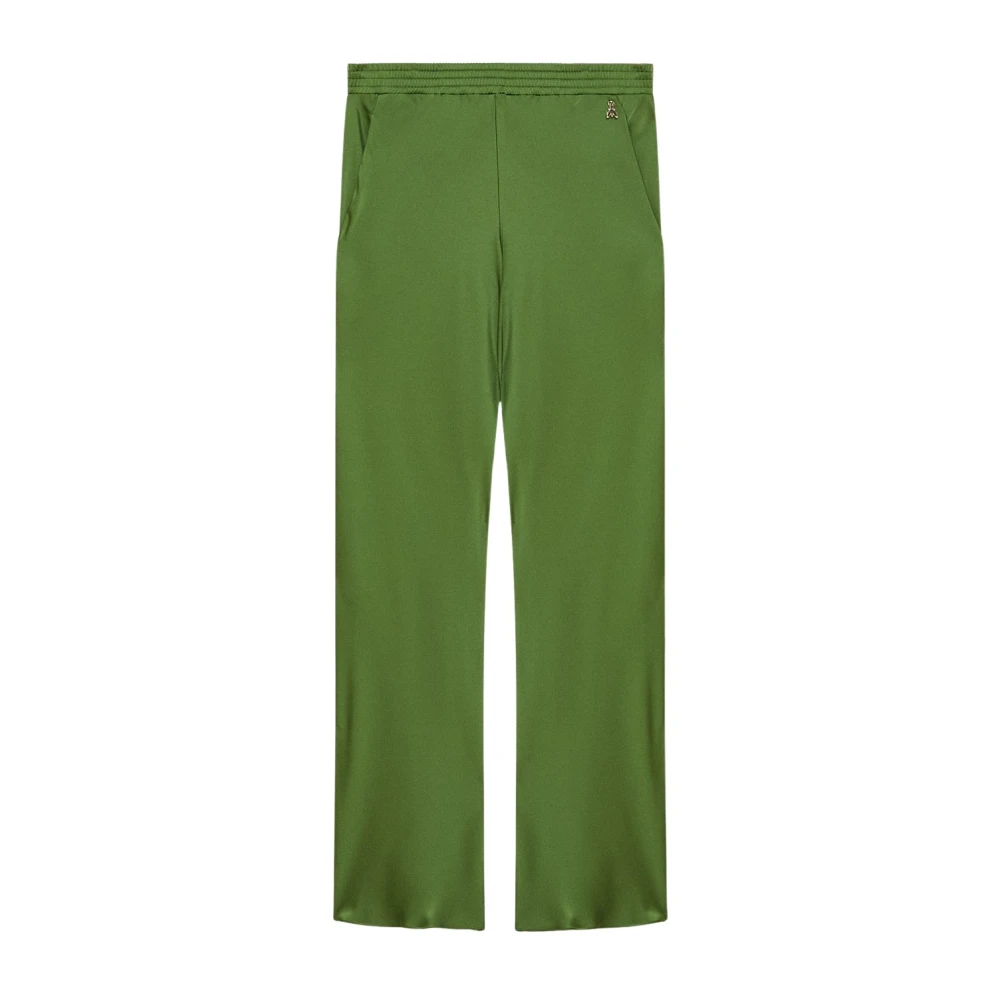 PATRIZIA PEPE Schuine broek Art. 8P0657A459 Green Dames