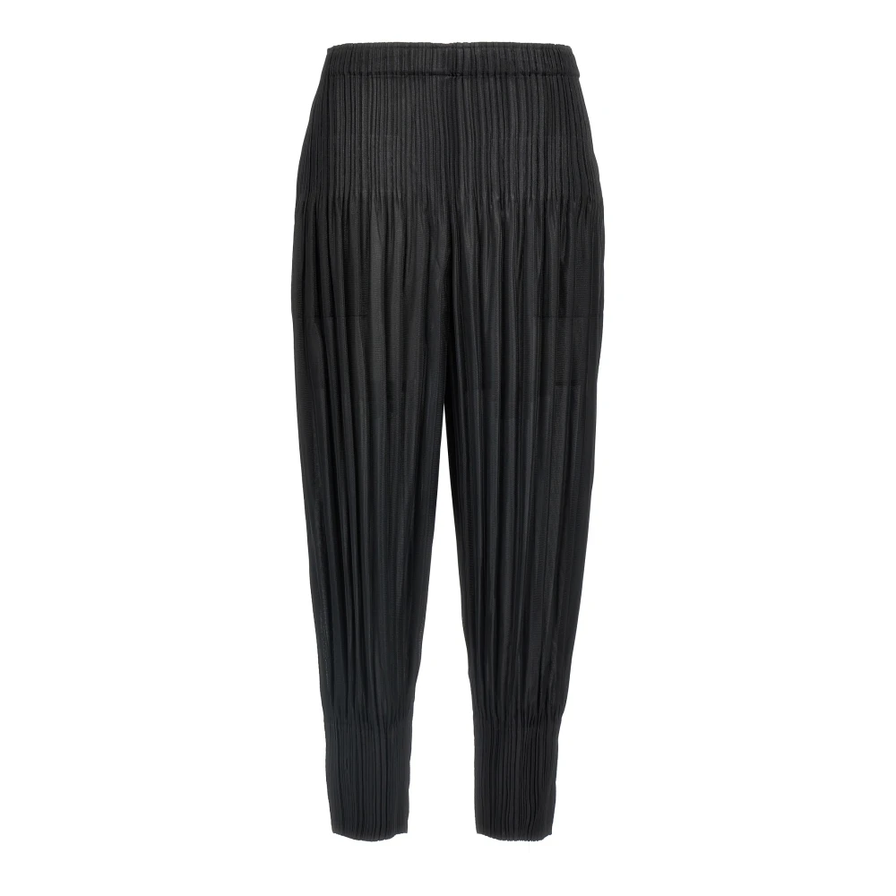 Issey Miyake Women's Black Fluffy Basics Pants