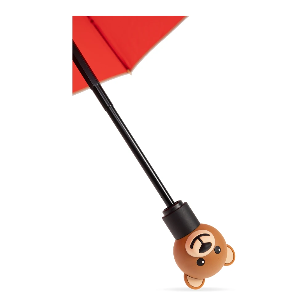 Moschino Paraplu met logo Red Unisex