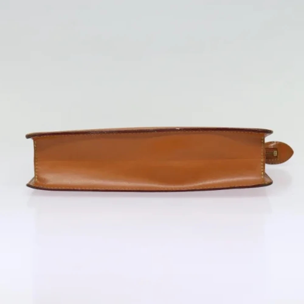 Louis Vuitton Vintage Pre-owned Leather clutches Brown Dames