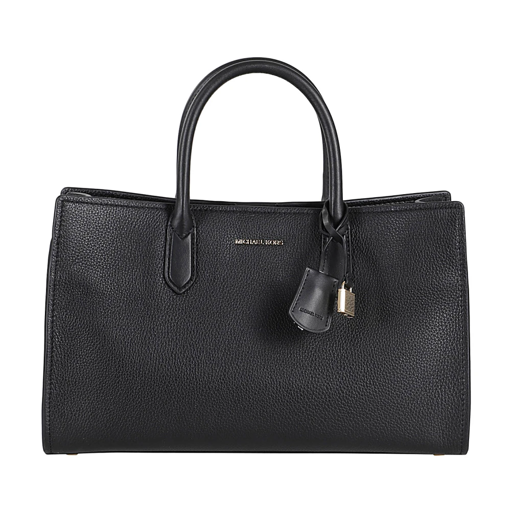 Michael Kors Elegant Satchel Väska Black, Dam