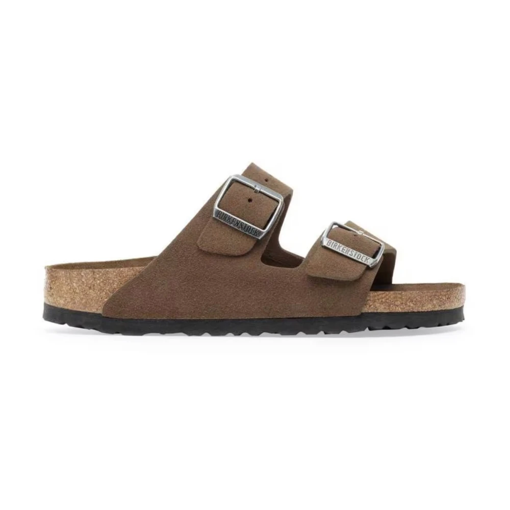Birkenstock Men's Brown Arizona Soft Footbed - Sliders - 4 Uk - Shoes