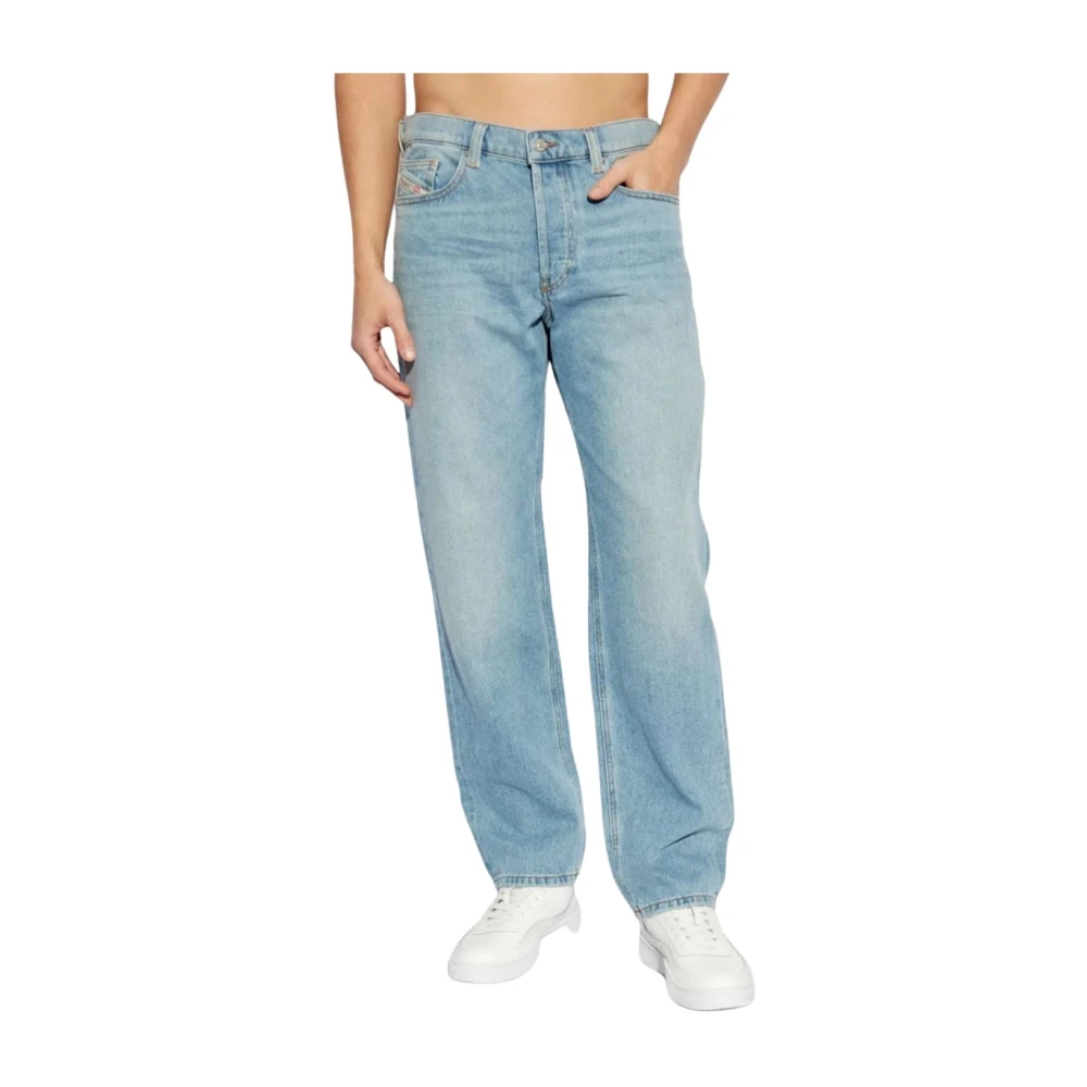 Diesel Herr Blå Jeans W36, Denim, Raka Jeans