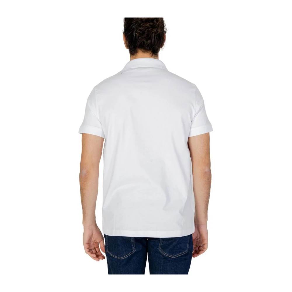 Emporio Armani Katoenen Polo Shirt Heren Collectie White Heren
