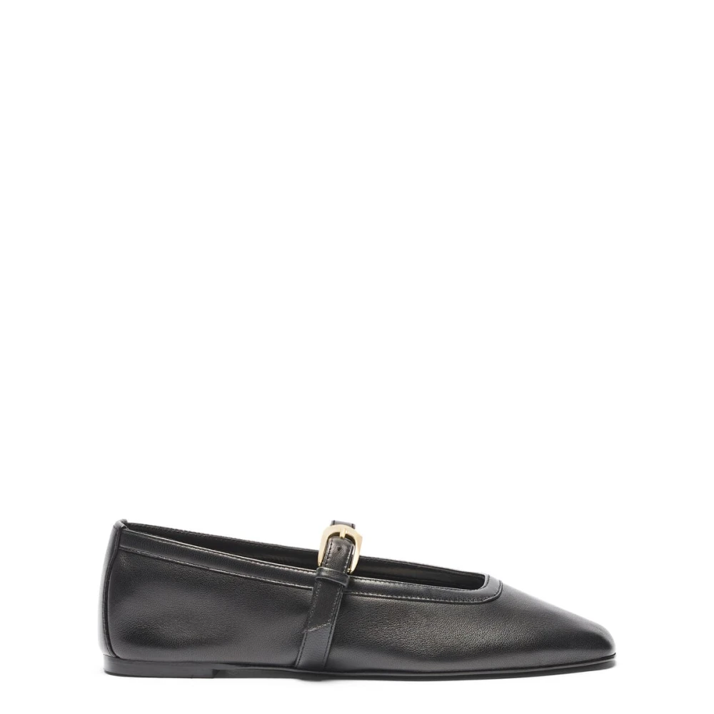 Stuart Weitzman Black Sai Ballet Flat - Female - Ballerina Shoes - 6 Uk - Shoes