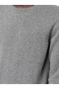 pull-col-rond-gris-clair