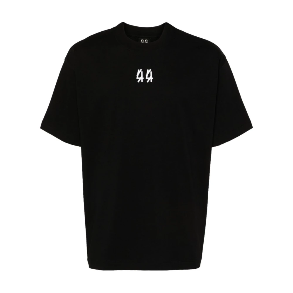 44 Label Group T-shirt met ronde hals Black Heren