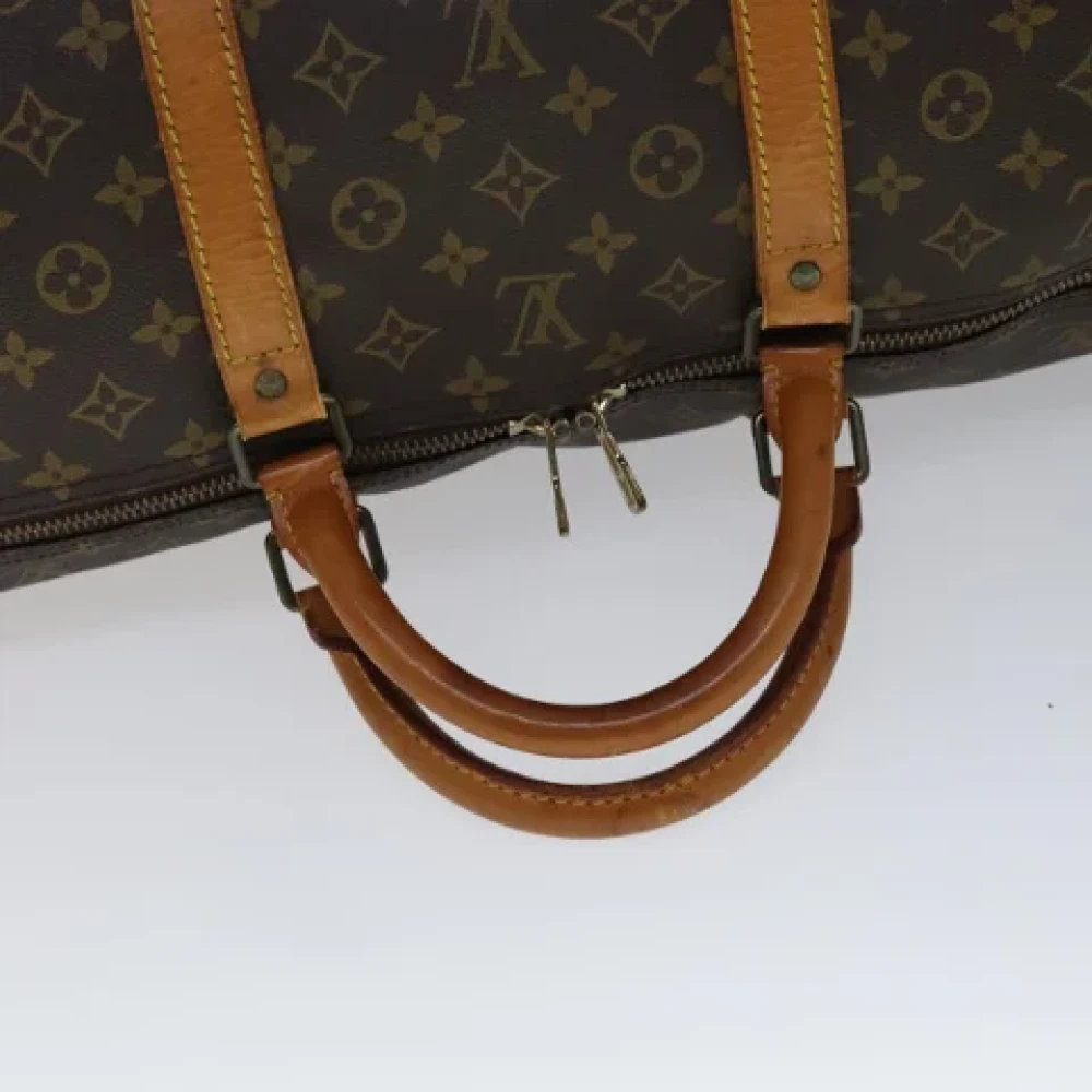 Louis Vuitton Vintage Pre-owned Canvas travel-bags Brown Dames