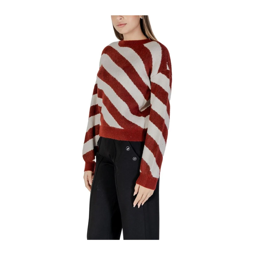 Vero Moda Gebreide Trui Mix Herfst Winter Red Dames