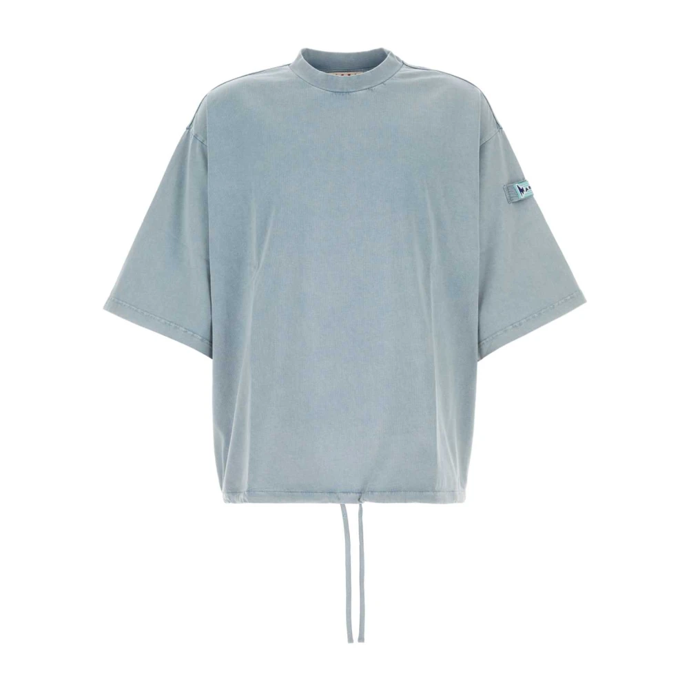 Marni Blå Oversize T-Shirt