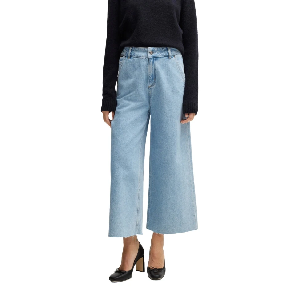 Hugo - Jeans > Wide Jeans - Blue - Hugo - Modalova