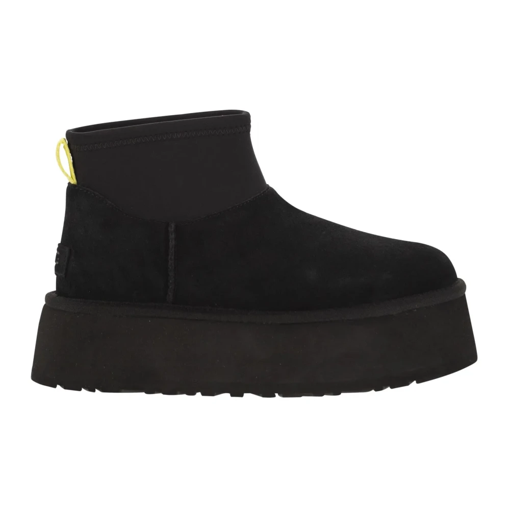 Ugg Women's Black/Yellow Classic Mini Dipper Boot " Yellow" 1168170 Blk" - Shoes - Size 8W - Image 5