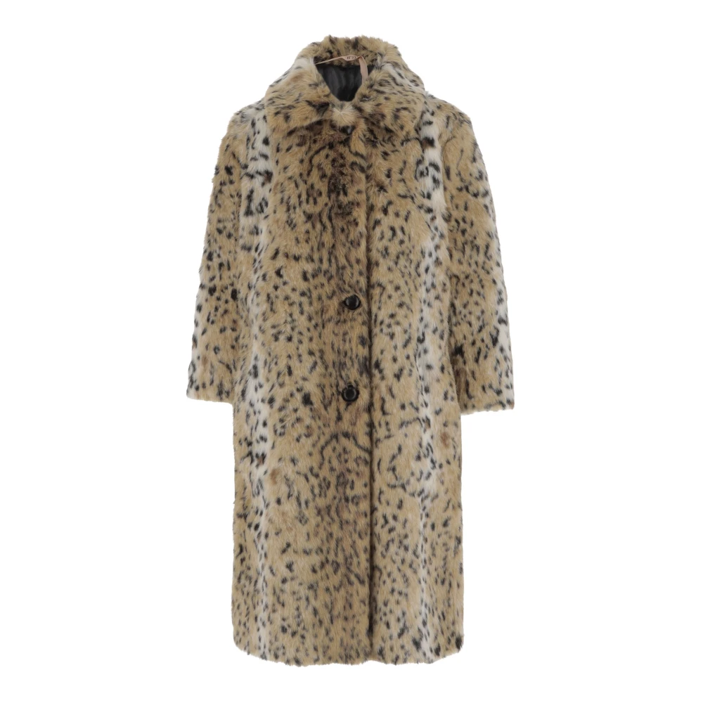 N21 Bruine Winterjas Brown Dames