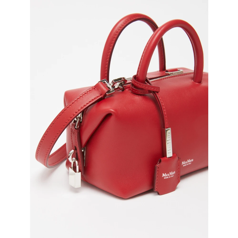 Max Mara Lacca Holdalls Red Dames